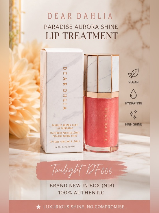 Dear Dahlia Other - NIB Dear Dahlia Paradise Aurora Shine Lip Treatment - Twilight